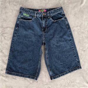 Empyre Sydney Baggy Denim Jorts Y2K Skater Loose Fit Size 0